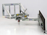 Panneau coulissant de fourrage Qmac 270 MECH SCHUIN FUCHS BORD