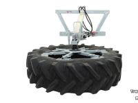 Pousse fourrage à pneu Qmac VBV120 Voerveegband / Voerbandveger 