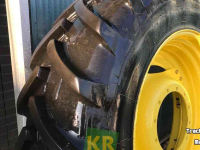 Roues, Pneus, Jantes, Barillets Jumelage Michelin Agribib 16.9R28 + Agribib 18.4R42