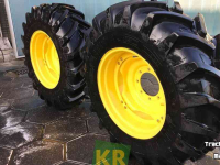 Roues, Pneus, Jantes, Barillets Jumelage Michelin Agribib 16.9R28 + Agribib 18.4R42