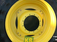 Roues, Pneus, Jantes, Barillets Jumelage Michelin Agribib 16.9R28 + Agribib 18.4R42