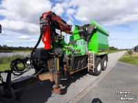 Déchiqueteuse de bois Heizohack HM 8-400 KLC chipper combi