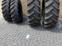 Roues, Pneus, Jantes, Barillets Jumelage BKT Set Agrimax RT765  380/70R28 35mm  480/70R38 45mm