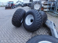 Roues, Pneus, Jantes, Barillets Jumelage Alliance 550/60 - 22.5 Kipperwielen, kipperbanden