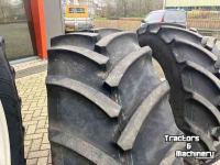 Roues, Pneus, Jantes, Barillets Jumelage Mitas set MITAS AS 65 480/65R28 en 600/65R38 ca 80% op velgen NewH T6.xxx/T7.xxx