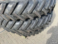 Roues, Pneus, Jantes, Barillets Jumelage Alliance 380/90R50 + 320/85R38