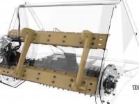 Machine à couper des betteraves Qmac Bietensnijbak 2.10 M