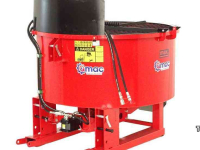 Bennes à béton Qmac Betonmixer 600L combi-aandrijving