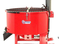 Bennes à béton Qmac Betonmixer 600L combi-aandrijving