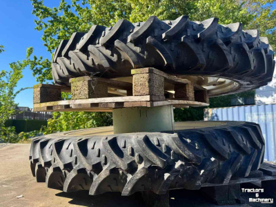 Roues, Pneus, Jantes, Barillets Jumelage  9.5R44