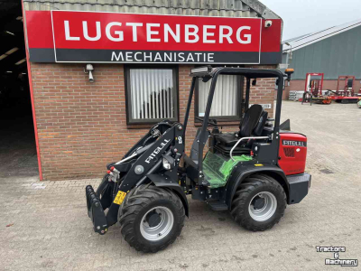 Chargeuse sur pneus Pitbull X28-45CRT Minishovel, Compact loader, shovels