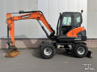 Pelles sur pneus Doosan DX57W-5
