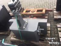 Poids frontaux  900 kg stalen frontgewicht gewichtenblok