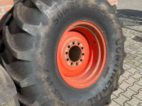 Roues, Pneus, Jantes, Barillets Jumelage Continental Continental/Mitas 500/85R24 banden, Claas combine diversen