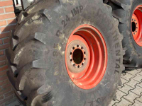 Roues, Pneus, Jantes, Barillets Jumelage Continental Continental/Mitas 500/85R24 banden, Claas combine diversen