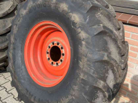 Roues, Pneus, Jantes, Barillets Jumelage Continental Continental/Mitas 500/85R24 banden, Claas combine diversen