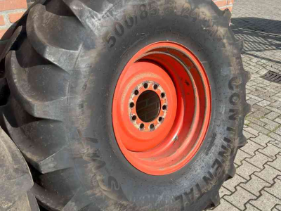 Roues, Pneus, Jantes, Barillets Jumelage Continental Continental/Mitas 500/85R24 banden, Claas combine diversen