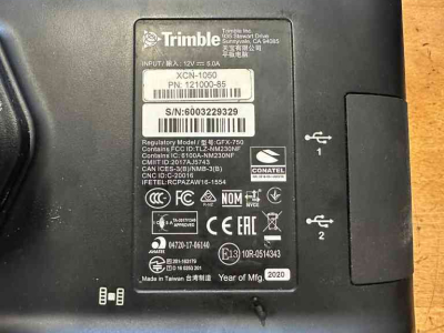 Systèmes et accessoires de GPS Trimble xcn 1050