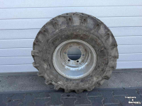 Roues, Pneus, Jantes, Barillets Jumelage BKT BKT 11.5/80-15.3 inclusief velg