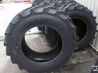 Roues, Pneus, Jantes, Barillets Jumelage Mitas 480/65R28 AC65 (Continental) voorbanden trekkerbanden tractorbanden radiaal