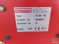 Convoyeur duo télescopique Grimme TC 80-16