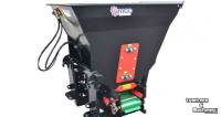 Épandeur de sciure pour des logettes Qmac ALLESSTROOIER / UNIVERSEELSTROOIER USE 120 - 1330L