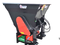Épandeur de sciure pour des logettes Qmac ALLESSTROOIER / UNIVERSEELSTROOIER USE 120 - 1330L