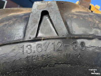 Roues, Pneus, Jantes, Barillets Jumelage Molcon 13.6/12R38