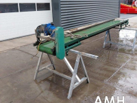 Convoyeur  3710X495 TRANSPORTBAND VLAKKE BAND FLAT BELT CONVEYOR BELT FLACHBAND FÖRDERBAND