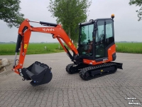 Pelles sur chenilles Kubota KX027-4 minigraver minikraan 2.7t
