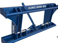 Nouvelles pièces diverse Qmac Verloopadaptor Euro HD 3000 Kg