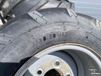 Roues, Pneus, Jantes, Barillets Jumelage BKT 25x8.5-12.5