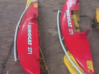 Faucheuse Pottinger Eurocat 271 f aandrijving schotels kap onderdelen