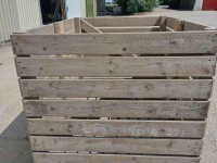 Caisses cubiques  bewaring agrarische producten