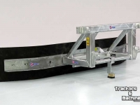 Autres matériel et accessoires de transport agricole Qmac Modulo Rubber mud scraper 150cm hookup Euro