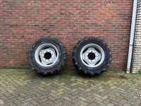 Roues, Pneus, Jantes, Barillets Jumelage Good Year 380/70R24 DT 812