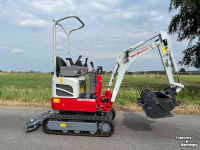 Pelles sur chenilles Takeuchi TB210 1 tonner rupskraan graafmachine graver kubota