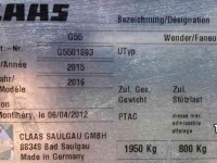 Faneur Claas Volto 1100 T Schudder