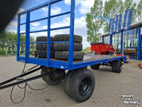 Semi-remorque surbaissé  PLATTE BALENWAGEN AANHANGER