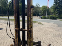 Elévateur  Onbekend HEFMAST MET RONDEBALENKLEM