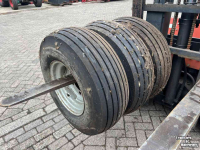 Roues, Pneus, Jantes, Barillets Jumelage Vredestein 11.00-60-15 incl. 6 gaats velg