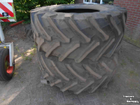 Roues, Pneus, Jantes, Barillets Jumelage Pirelli 600/70r30 tm 900