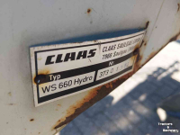 Andaineur Claas WS 660 Hydro Dubbele Hark