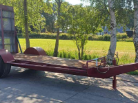 Remorque porte-machines Schuitemaker Oprijwagen heftruck mini kraan/ shovel
