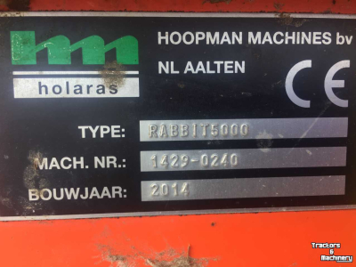 Remorque distributrice Holaras Rabbit 5000