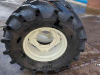 Roues, Pneus, Jantes, Barillets Jumelage BKT 380/70R20