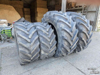 Roues, Pneus, Jantes, Barillets Jumelage Michelin Michelin 650/65R38 en 540/65R28 Multibib