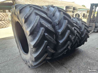Roues, Pneus, Jantes, Barillets Jumelage Michelin Michelin 650/65R38 en 540/65R28 Multibib