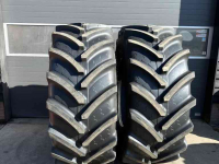 Roues, Pneus, Jantes, Barillets Jumelage BKT 710/70R38 zo goed als nieuwe !
