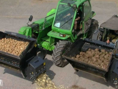 Machine à couper des betteraves VDW Bieten en Aardappelen Snijder  axiaalreiniger